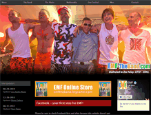 Tablet Screenshot of emf-theband.com